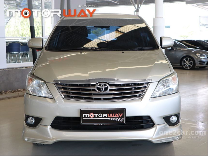 Toyota Innova 2012 V 2.0 in กรุงเทพและปริมณฑล Automatic Wagon สีเงิน ...