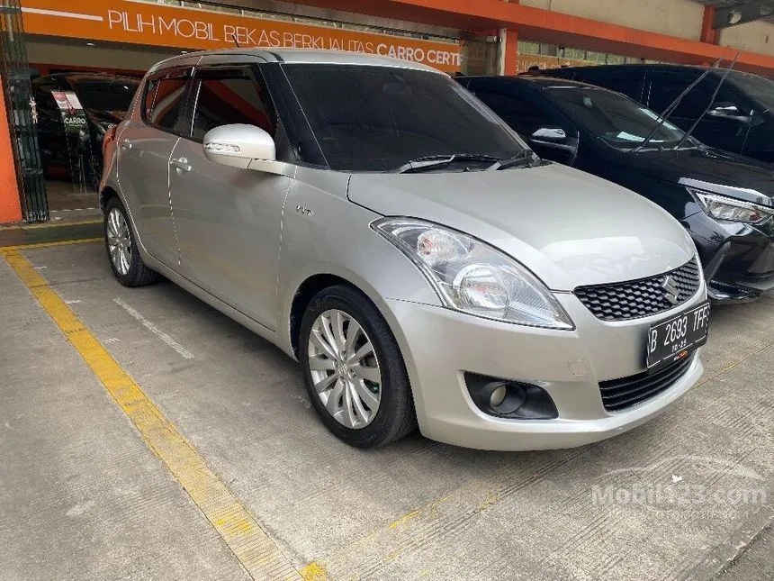 Jual Mobil Suzuki Swift 2014 GX 1.4 di DKI Jakarta Manual Hatchback Silver Rp 121.000.000