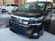 TOYOTA VELLFIRE X SPEC 2.5L UNREGISTER 2015 JAPAN SPEC SUNROOF