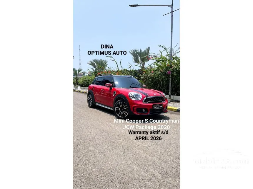 Jual Mobil MINI Cooper 2020 John Cooper Works 2.0 di Jawa Barat Automatic Hatchback Merah Rp 645.000.000