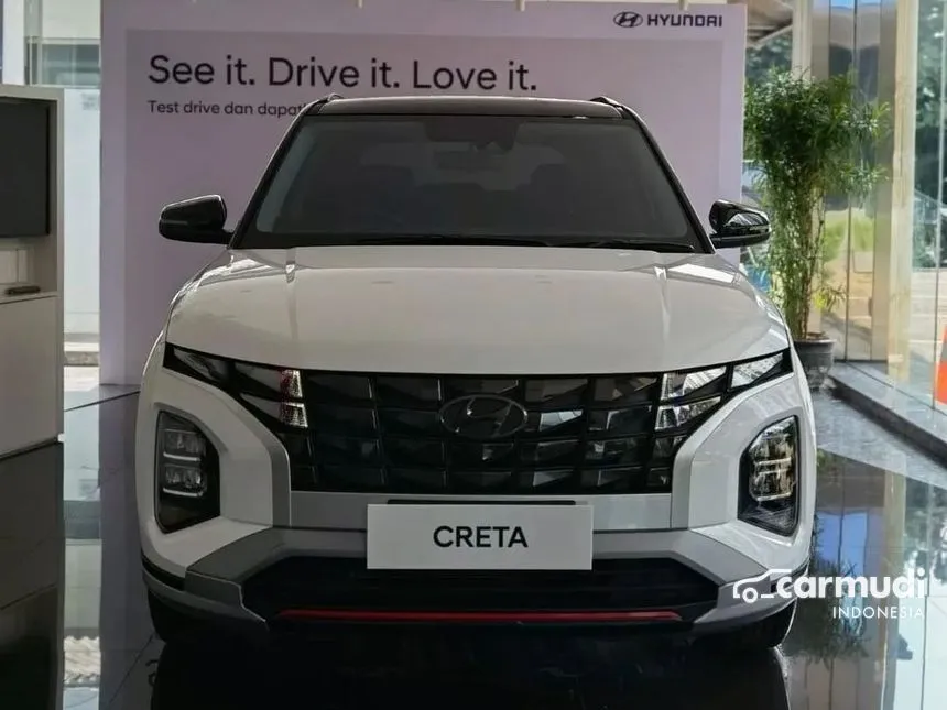 Jual Mobil Hyundai Creta 2023 Prime 1.5 di Banten Automatic Wagon Putih Rp 360.000.000