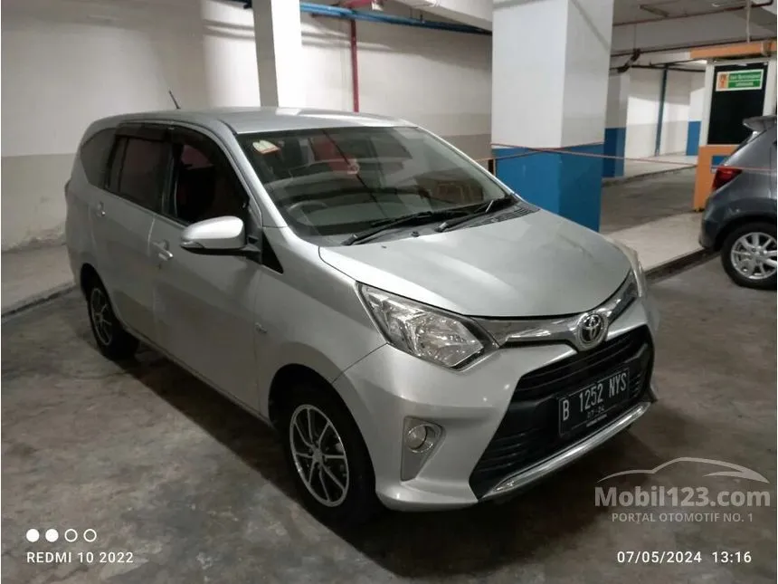 Jual Mobil Toyota Calya 2017 G 1.2 di DKI Jakarta Automatic MPV Silver Rp 112.000.000