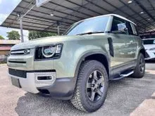 2022 Land Rover Defender 2.0 90 P300 SUV-GRADE 5A, 7K KM,SIDE STEP, 3 DOOR, TIPTOP, JAPAN SPEC, 360 CAMERA, BSM, SPORT RIM, 5 YRS EXTENDED WARRANTY