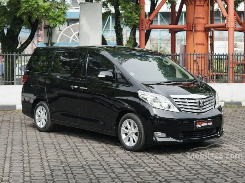 Jual Mobil Toyota Alphard 2009 G 2.4 di Jawa Barat Automatic MPV Hitam Rp 269.000.000