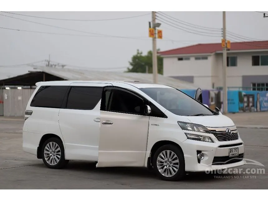 2012 Toyota VELLFIRE ZG Edition Van
