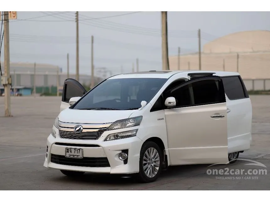 2012 Toyota VELLFIRE ZG Edition Van