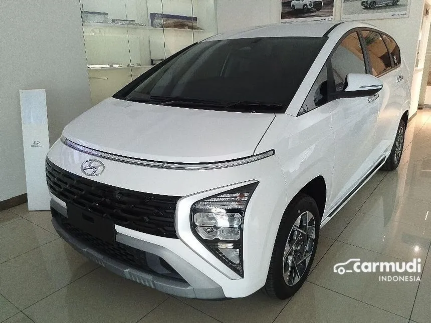 Jual Mobil Hyundai Stargazer 2024 Prime 1.5 di DKI Jakarta Automatic Wagon Putih Rp 295.800.000