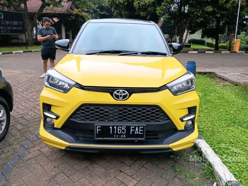 Jual Mobil Toyota Raize 2021 GR Sport TSS 1.0 di DKI Jakarta Automatic Wagon Kuning Rp 218.000.000