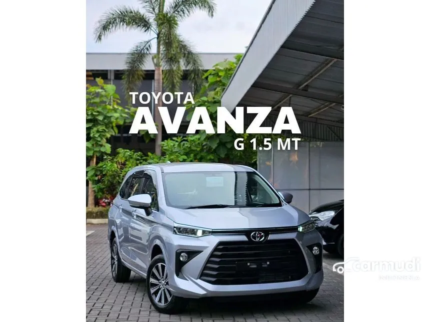 Jual Mobil Toyota Avanza 2024 G 1.5 di Jawa Barat Manual MPV Silver Rp 236.550.000