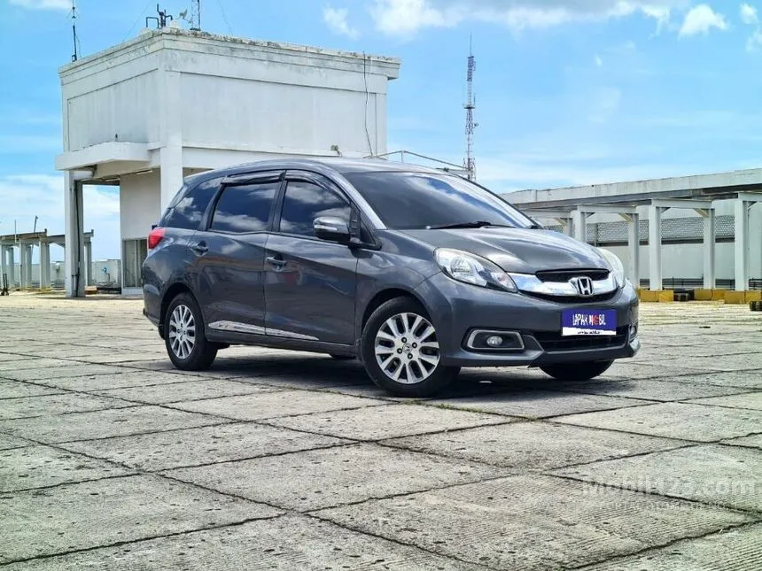 Jual Mobil Honda Mobilio 2014 E Prestige 1.5 di DKI Jakarta Automatic MPV Abu