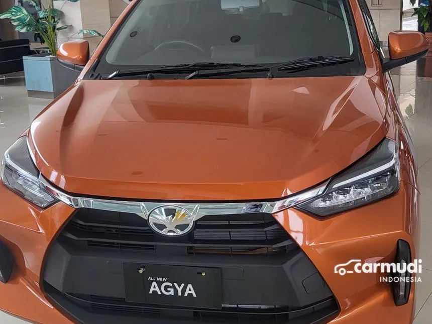 Jual Mobil Toyota Agya 2024 G 1.2 di DKI Jakarta Automatic Hatchback Orange Rp 177.400.000