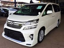 Best Sales TRD Limited Unit - GST Inclusive - 2013 Toyota Vellfire 2.4 - Z - UnReg - Tiptop cond - Negotiable Face To Face - Trusted KL AP Importer