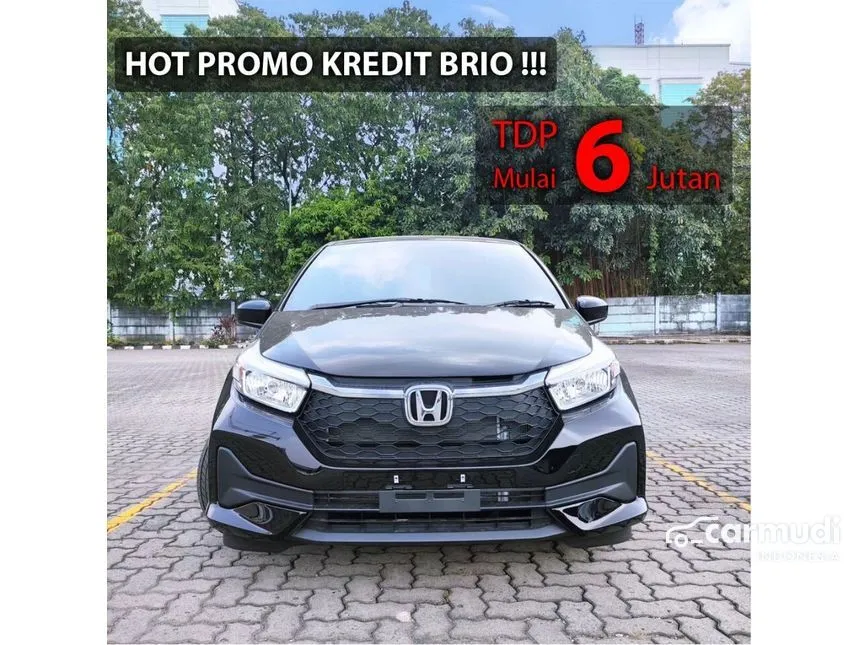 Jual Mobil Honda Brio 2024 E Satya 1.2 di Banten Automatic Hatchback Hitam Rp 138.000.000