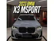 2023 BMW X3 2.0 xDrive30i M Sport SUV Brooklyn Grey on Brown Facelift xDrive Msport Abu-abu