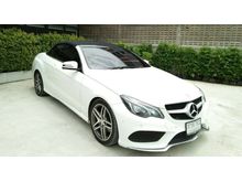 2014 Mercedes-Benz E200 2.0 W207 (ปี 10-16) AMG Dynamic Cabriolet AT