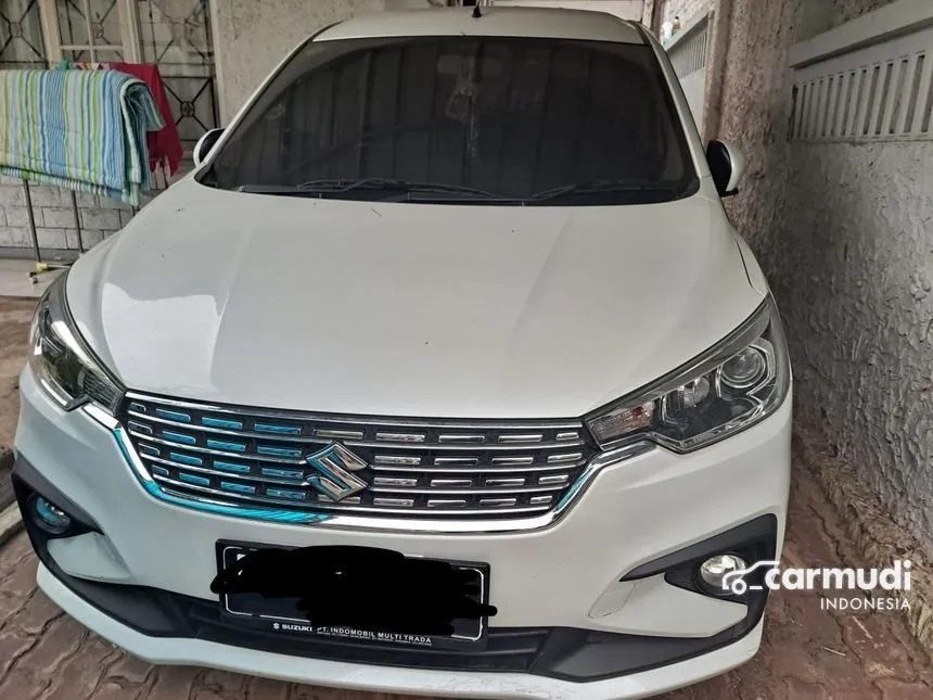 Jual Mobil Suzuki Ertiga 2021 GX 1.5 di Banten Manual MPV Putih Rp 180.000.000