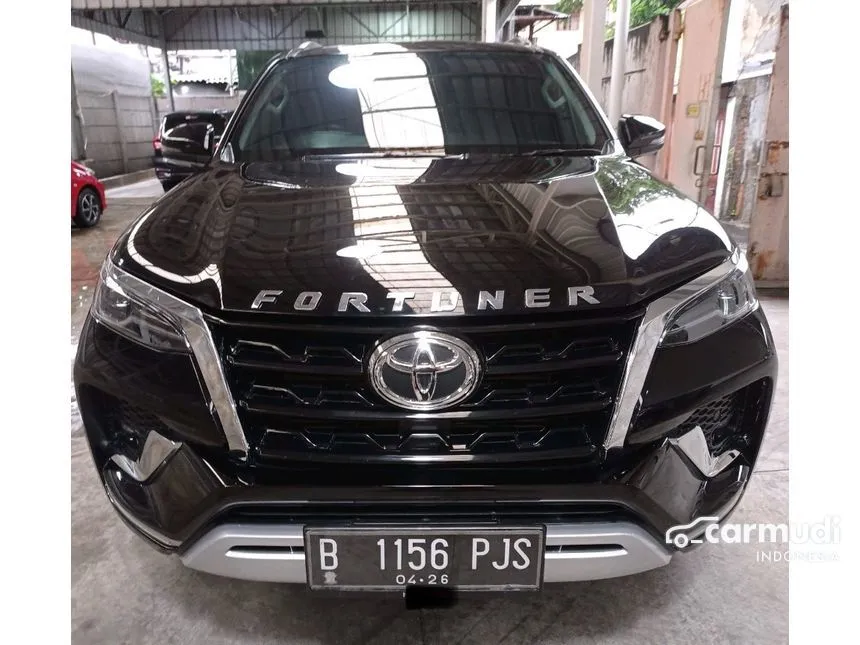 Jual Mobil Toyota Fortuner 2021 VRZ 2.4 di Jawa Barat Automatic SUV Hitam Rp 425.000.000