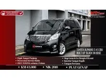 2010 Toyota Alphard 2.4 S MPV KM 43.000 SUPER ANTIK Toyota Alphard 2.4 S CBU Built-Up NIK 2010 Black On Beige