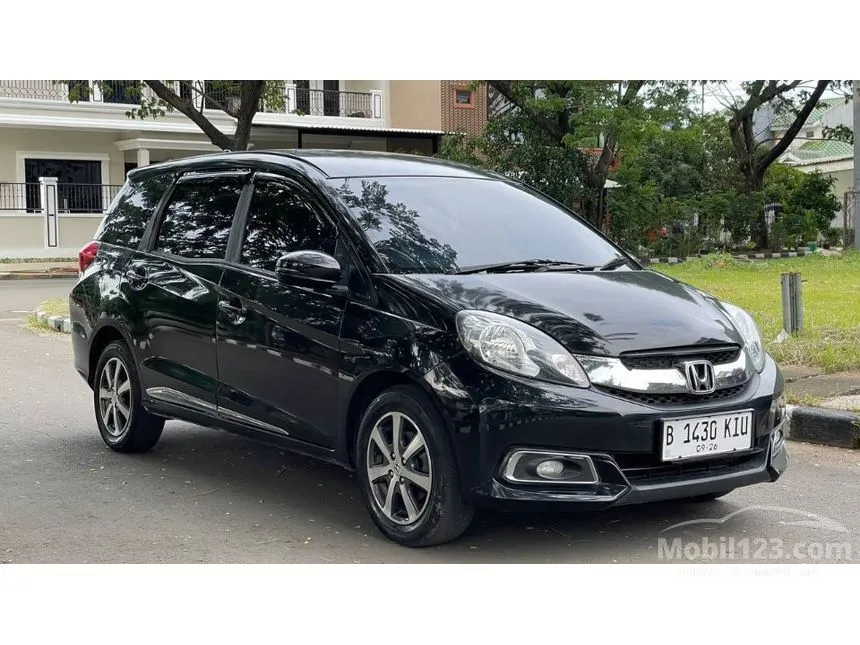Jual Mobil Honda Mobilio 2016 E Prestige 1.5 di DKI Jakarta Automatic MPV Hitam Rp 127.000.000
