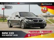 2020 BMW 330i 2.0 M Sport Sedan Kondisi Mulus Siap Pakai Bisa General Chek Nego sampai Jadiii