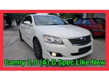 2008 Toyota Camry 2.0 G Spec Leather Seat Like New Easy Loan