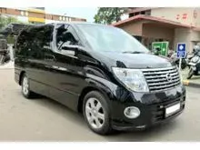 2007 Nissan Elgrand 2.5 MPV Highway Star CBU Japan 3 Camera Sudah Bisa Pakai TV Lokal Plat B Ganjil Pjk 9/2026 Body Mulus Interior Orsinil Siap Pakai