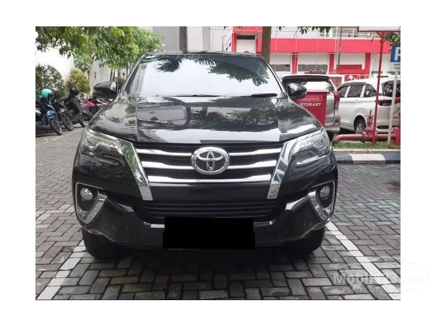 Jual Mobil Toyota Fortuner 2018 VRZ 2.4 di DKI Jakarta Automatic SUV Hitam Rp 348.000.000
