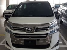 2018 Toyota Vellfire 2.5 G Van Wagon