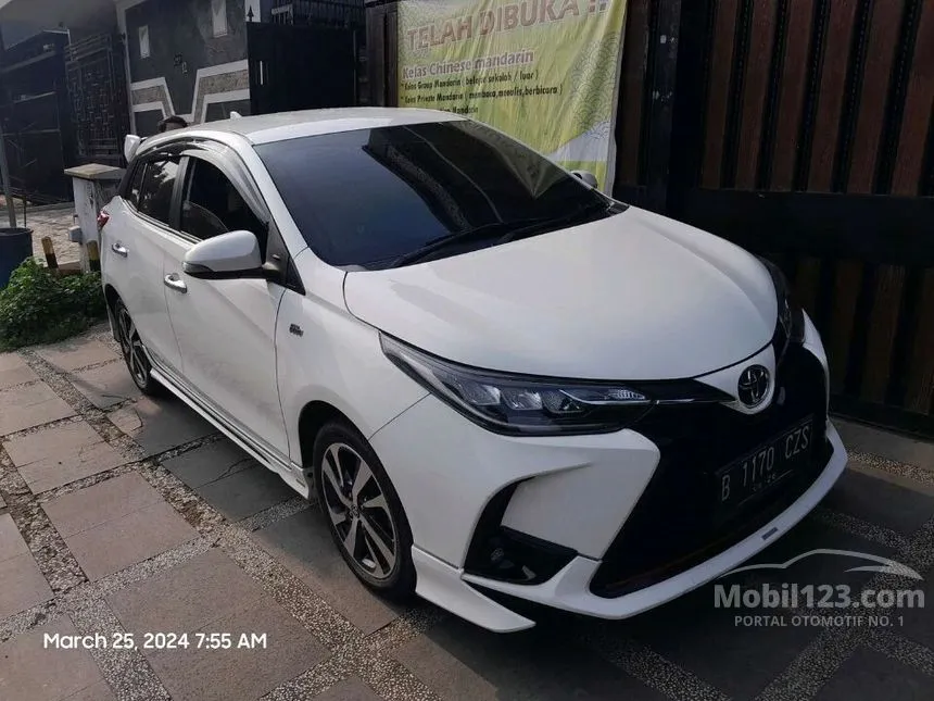 Jual Mobil Toyota Yaris 2021 TRD Sportivo 1.5 di DKI Jakarta Automatic Hatchback Putih Rp 209.000.000