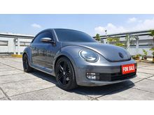 VW BEETLE 1.4 at Turbo Grey On Black Coupe - Pajak Panjang - KM 10ribuan ASLI ANTIK - TDP bisa nego - Well Maintained