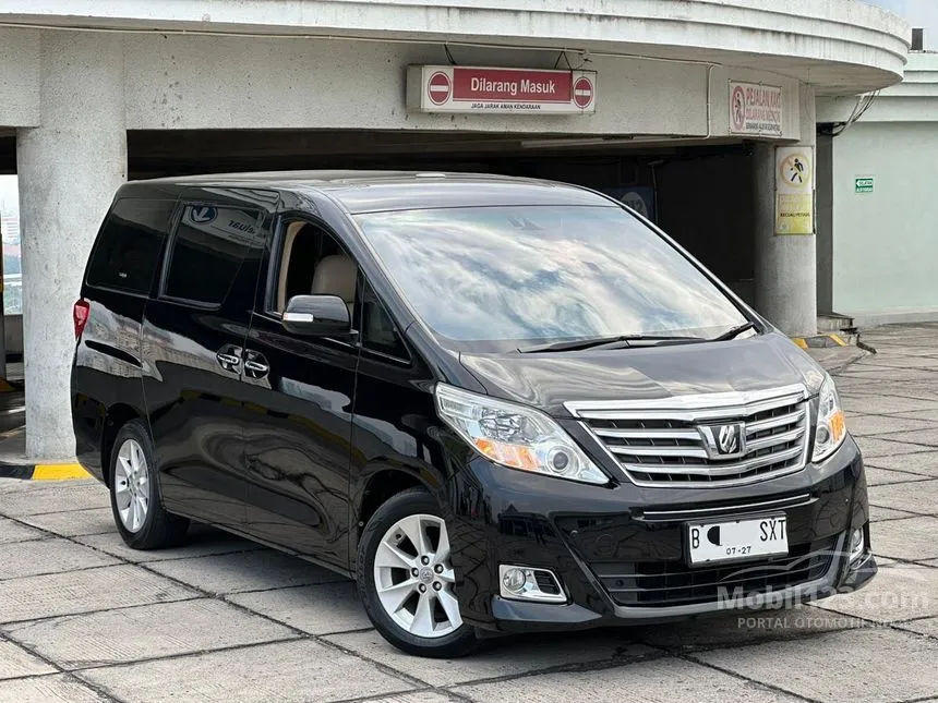 Jual Mobil Toyota Alphard 2012 G 2.4 di DKI Jakarta Automatic MPV Hitam Rp 290.000.000