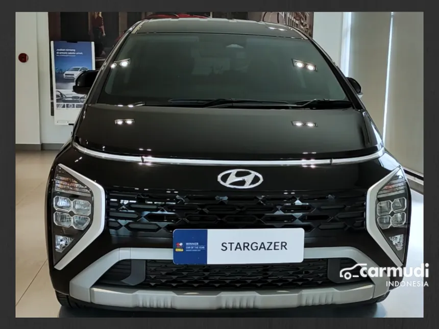 Jual Mobil Hyundai Stargazer 2024 Prime 1.5 di DKI Jakarta Automatic Wagon Hitam Rp 288.800.000