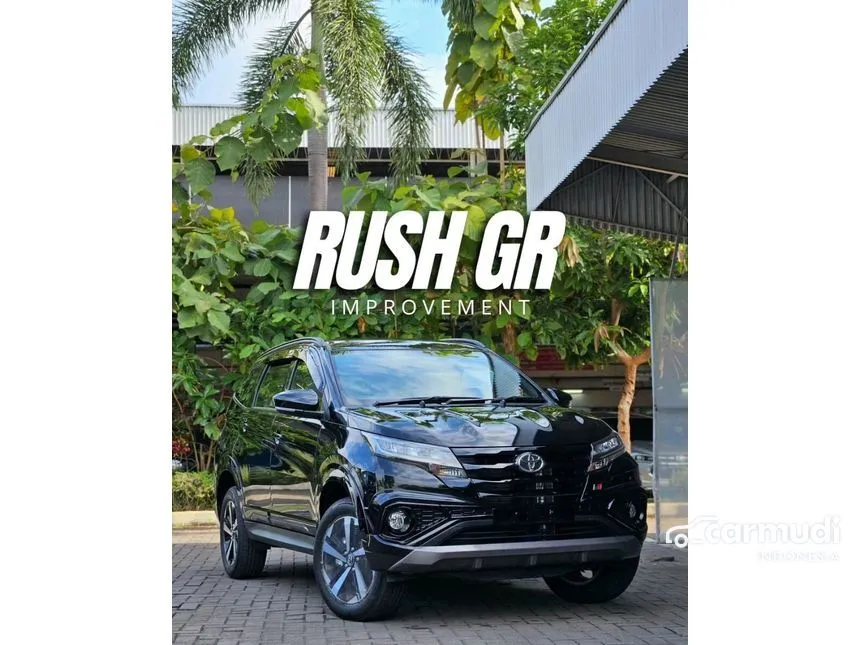 Jual Mobil Toyota Rush 2024 S GR Sport 1.5 di Banten Manual SUV Hitam Rp 299.750.000