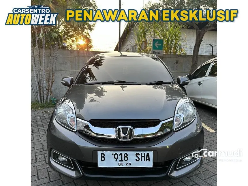 Jual Mobil Honda Mobilio 2014 E Prestige 1.5 di Jawa Tengah Automatic MPV Abu