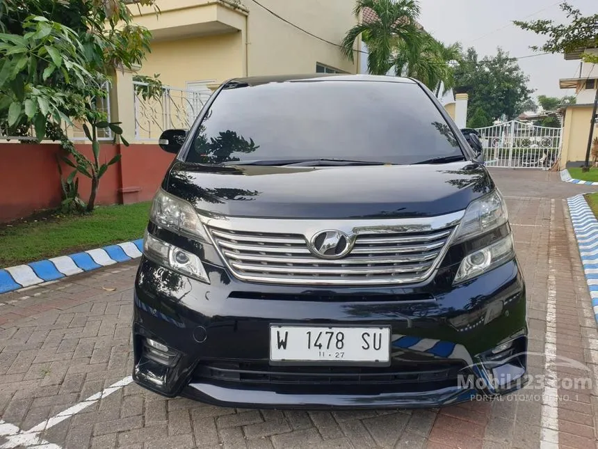 Jual Mobil Toyota Vellfire 2010 Z 2.4 di Jawa Timur Automatic Van Wagon Hitam Rp 250.000.000