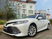 2019 Toyota Camry 2.5 V Sedan Nik2019 White On Black Km10rb Sunroof #AUTOHIGH #BEST DEAL