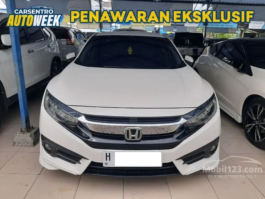 Jual Mobil Honda Civic 2018 ES Prestige 1.5 di Jawa Tengah Automatic Sedan Putih Rp 365.000.000