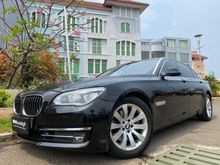 2012 BMW 730Li 3.0 F02 Sedan Luxury Reg.2013 Facelift LED Black On Saddle Tan Km50rb Record Antik Sunroof Elec.Seat Vacum Doors 3TV RSE PBD TDP.275JT