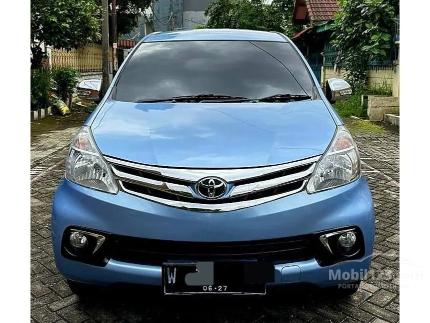 Jual Mobil Toyota Avanza 2012 G 1.3 di Jawa Timur Automatic MPV Biru Rp 115.000.000
