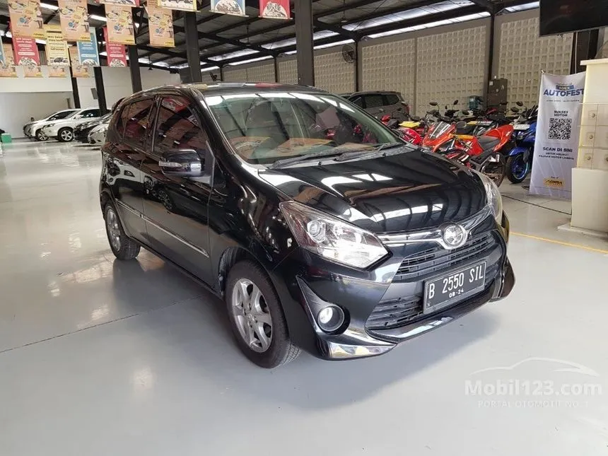 Jual Mobil Toyota Agya 2019 G 1.0 di Banten Manual Hatchback Hitam Rp 110.000.000