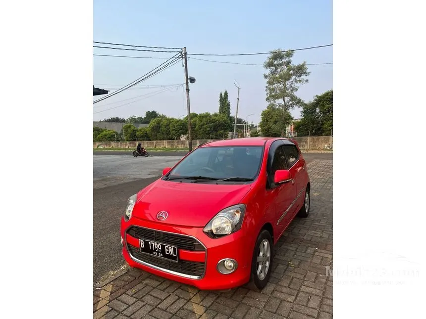 Jual Mobil Daihatsu Ayla 2016 X 1.0 di DKI Jakarta Automatic Hatchback Merah Rp 90.000.000