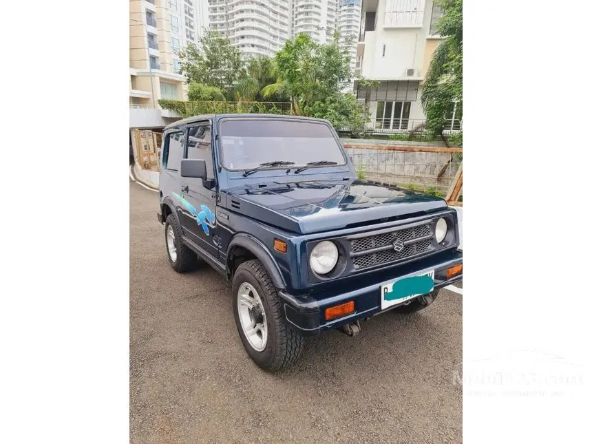 Jual Mobil Suzuki Katana 2004 GX 1.0 di DKI Jakarta Manual Jeep Biru Rp 86.000.000
