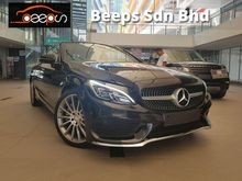 2016 MERCEDES BENZ C200 COUPE 2.0T - AMG BODYKIT - AMG SPORT RIM - AMG DISC BRAKE - PADDLE SHIFT - FULL LEATHER - ORI CAMERA - NEW FACELIFT - UNREG 16