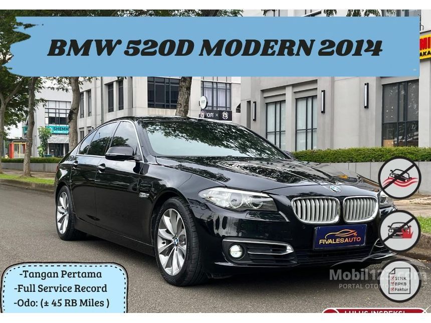 Jual Mobil BMW 520d 2014 Modern 2.0 di DKI Jakarta Automatic Sedan ...