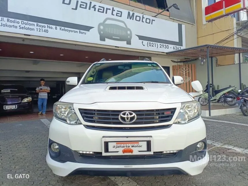 Jual Mobil Toyota Fortuner 2013 G 2.5 di DKI Jakarta Manual SUV Putih Rp 270.000.000