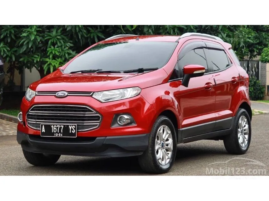 Jual Mobil Ford EcoSport 2015 Titanium 1.5 di Banten Automatic SUV Marun Rp 115.000.000
