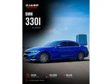 2020 BMW 330i 2.0 M Sport Sedan Blue on Black Biru MSport 330 i