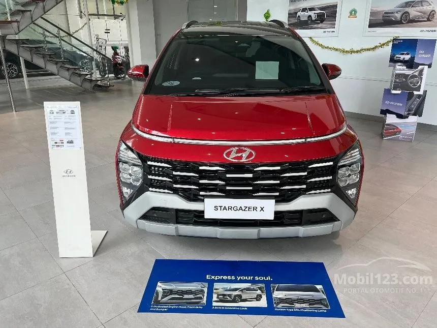 Jual Mobil Hyundai Stargazer X 2024 Prime 1.5 di Jawa Barat Automatic Wagon Merah Rp 320.000.000