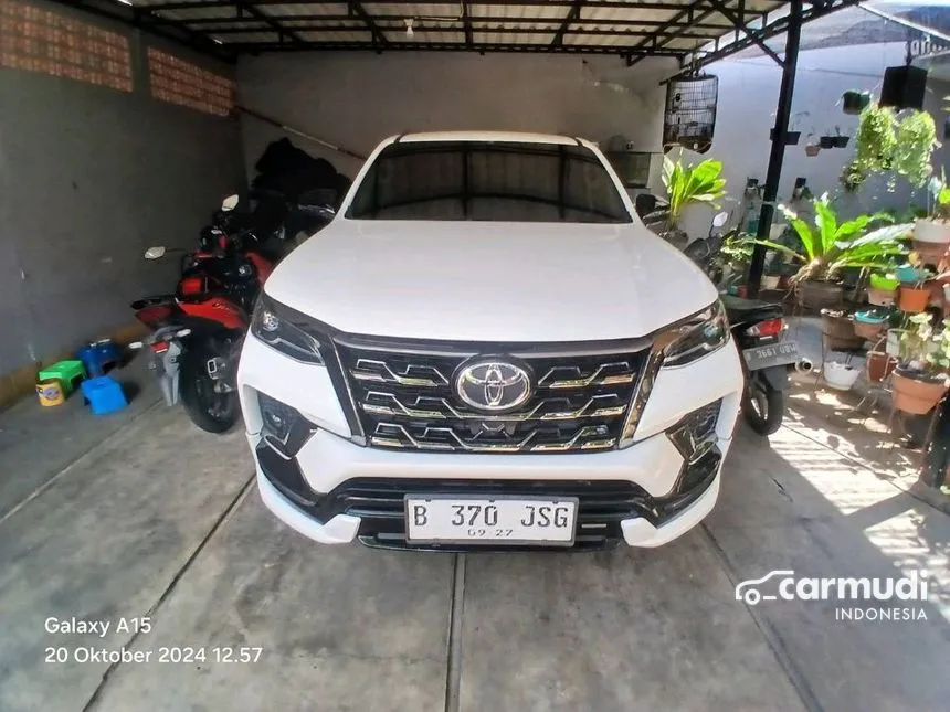 Jual Mobil Toyota Fortuner 2022 GR Sport 2.8 di Jawa Barat Automatic SUV Putih Rp 517.000.000