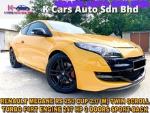 Renault Megane 2.0 RS 250 Cup RECARO SEAT FREE WARRANTY